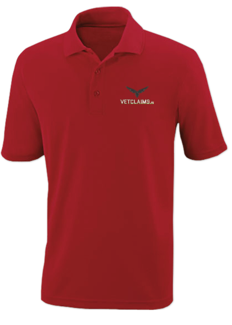 VetClaims.ai Afton Polo Embroidered