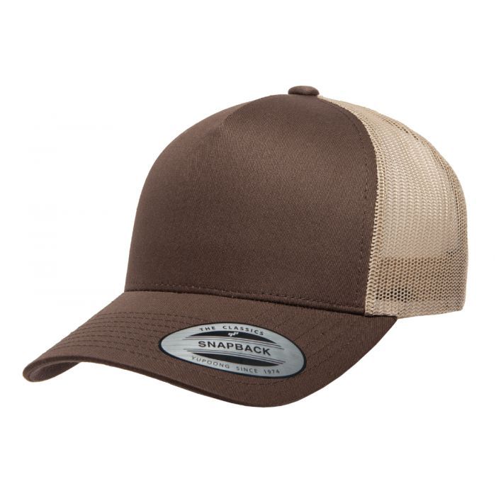 UPS Embroidered Yupoong Snapback Brown/Khaki