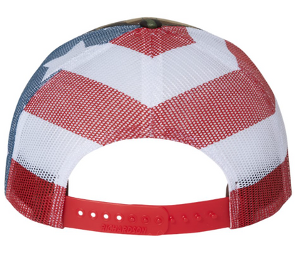 F-111 Richardson Stars and Stripes Trucker Cap