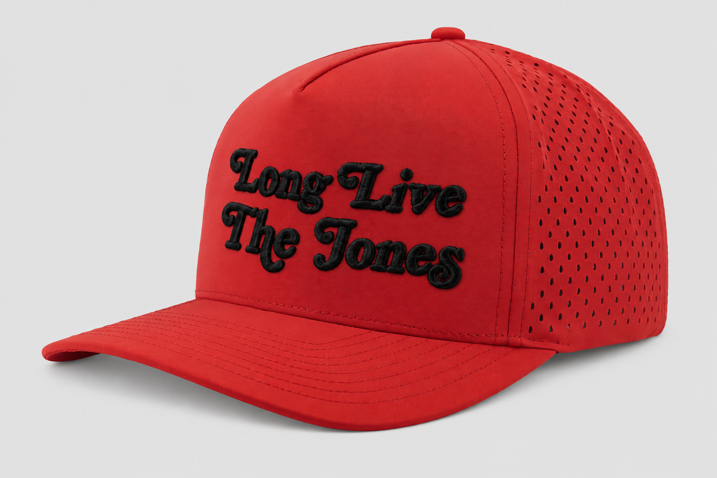 Long Live The Jones Tech Hat 3d Puff Embroidered Zapped Headwear
