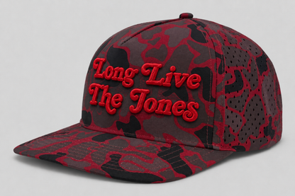 Long Live The Jones Tech Hat 3d Puff Embroidered Zapped Headwear