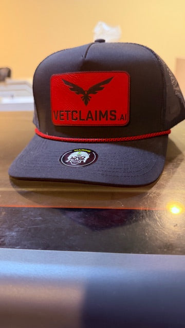 Zapped Headwear Patch Cap with VETCLAIMS.ai Logo