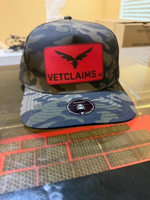 Zapped Headwear Patch Cap with VETCLAIMS.ai Logo