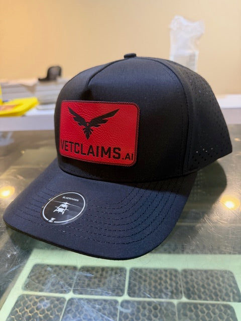 Zapped Headwear Patch Cap with VETCLAIMS.ai Logo