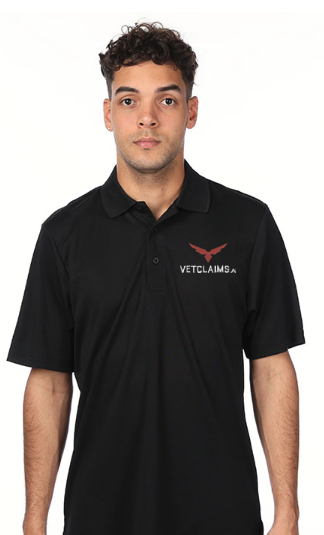 VetClaims.ai Afton Polo Embroidered