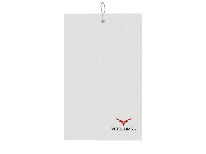 Tri-Fold Golf Towel VETCLAIMS.AI