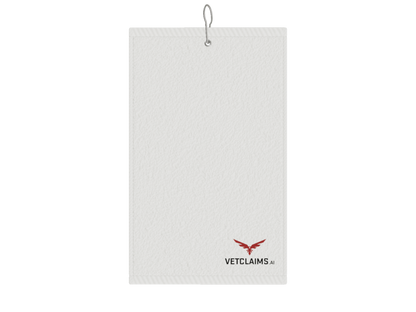 Tri-Fold Golf Towel VETCLAIMS.AI