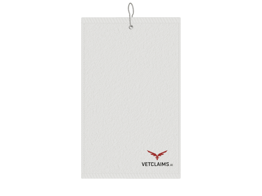 Tri-Fold Golf Towel VETCLAIMS.AI